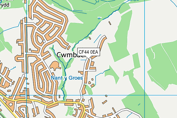 CF44 0EA map - OS VectorMap District (Ordnance Survey) CF44 0EA map - OS VectorMap District (Ordnance Survey)