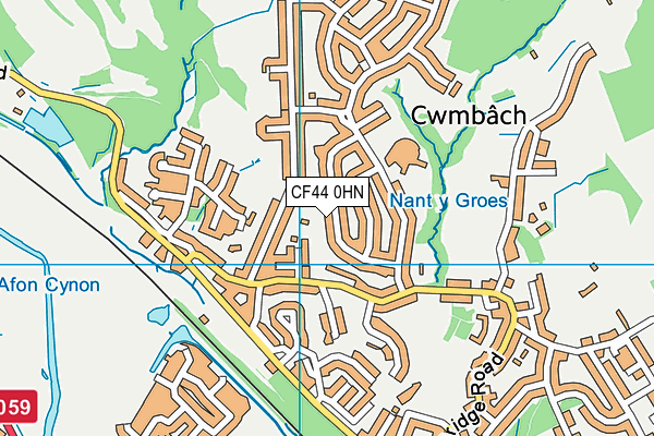 CF44 0HN map - OS VectorMap District (Ordnance Survey) CF44 0HN map - OS VectorMap District (Ordnance Survey)