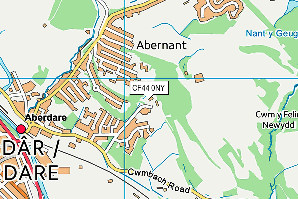 CF44 0NY map - OS VectorMap District (Ordnance Survey) CF44 0NY map - OS VectorMap District (Ordnance Survey)