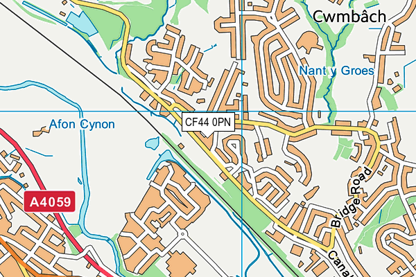 CF44 0PN map - OS VectorMap District (Ordnance Survey) CF44 0PN map - OS VectorMap District (Ordnance Survey)