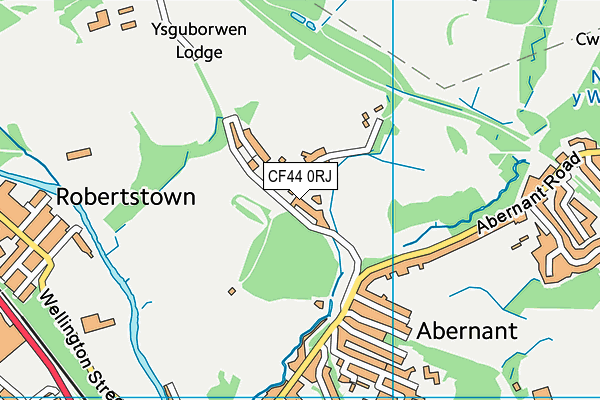 CF44 0RJ map - OS VectorMap District (Ordnance Survey) CF44 0RJ map - OS VectorMap District (Ordnance Survey)