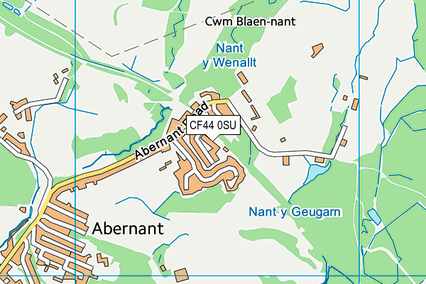 CF44 0SU map - OS VectorMap District (Ordnance Survey) CF44 0SU map - OS VectorMap District (Ordnance Survey)