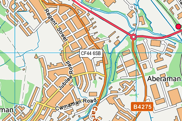 CF44 6SB map - OS VectorMap District (Ordnance Survey) CF44 6SB map - OS VectorMap District (Ordnance Survey)