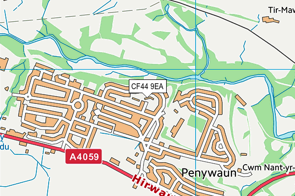 CF44 9EA map - OS VectorMap District (Ordnance Survey) CF44 9EA map - OS VectorMap District (Ordnance Survey)