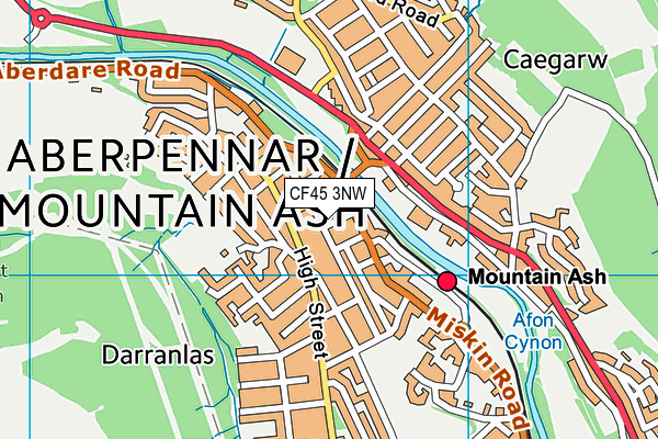 CF45 3NW map - OS VectorMap District (Ordnance Survey) CF45 3NW map - OS VectorMap District (Ordnance Survey)