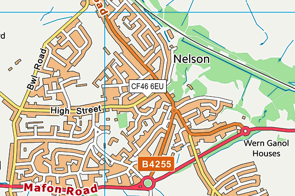 CF46 6EU map - OS VectorMap District (Ordnance Survey) CF46 6EU map - OS VectorMap District (Ordnance Survey)