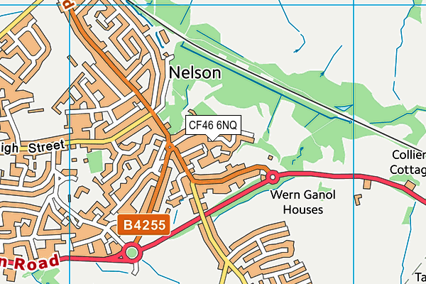 CF46 6NQ map - OS VectorMap District (Ordnance Survey) CF46 6NQ map - OS VectorMap District (Ordnance Survey)