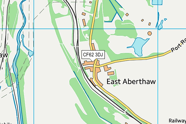 CF62 3DJ map - OS VectorMap District (Ordnance Survey) CF62 3DJ map - OS VectorMap District (Ordnance Survey)