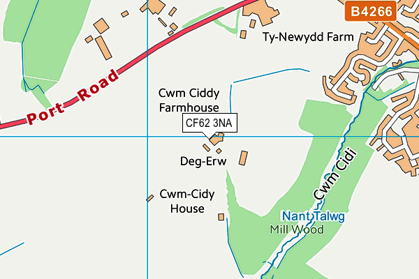 CF62 3NA map - OS VectorMap District (Ordnance Survey) CF62 3NA map - OS VectorMap District (Ordnance Survey)