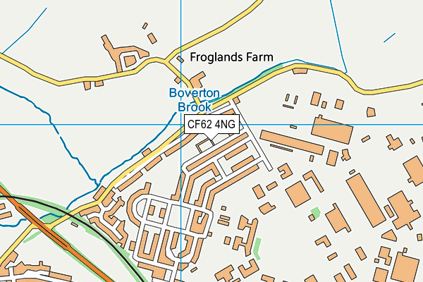 CF62 4NG map - OS VectorMap District (Ordnance Survey) CF62 4NG map - OS VectorMap District (Ordnance Survey)