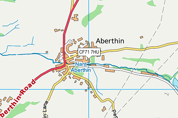 CF71 7HU map - OS VectorMap District (Ordnance Survey) CF71 7HU map - OS VectorMap District (Ordnance Survey)