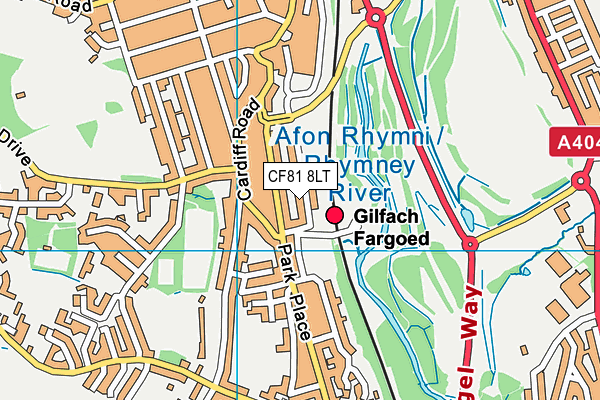 CF81 8LT map - OS VectorMap District (Ordnance Survey) CF81 8LT map - OS VectorMap District (Ordnance Survey)