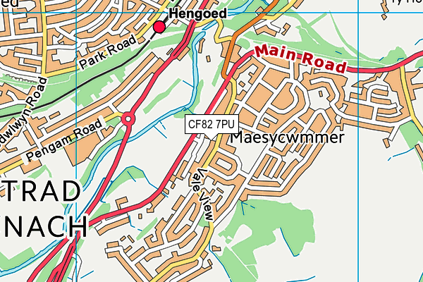 CF82 7PU map - OS VectorMap District (Ordnance Survey) CF82 7PU map - OS VectorMap District (Ordnance Survey)