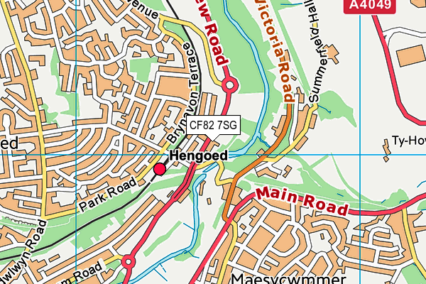 CF82 7SG map - OS VectorMap District (Ordnance Survey) CF82 7SG map - OS VectorMap District (Ordnance Survey)