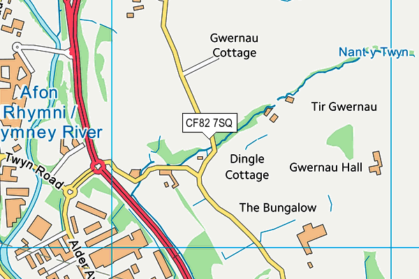 CF82 7SQ map - OS VectorMap District (Ordnance Survey) CF82 7SQ map - OS VectorMap District (Ordnance Survey)