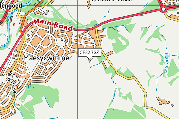 CF82 7SZ map - OS VectorMap District (Ordnance Survey) CF82 7SZ map - OS VectorMap District (Ordnance Survey)