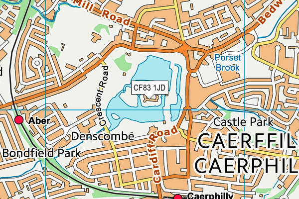 CF83 1JD map - OS VectorMap District (Ordnance Survey) CF83 1JD map - OS VectorMap District (Ordnance Survey)