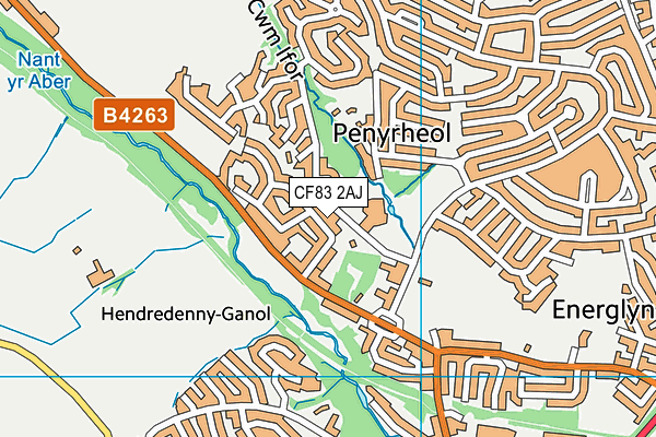 CF83 2AJ map - OS VectorMap District (Ordnance Survey) CF83 2AJ map - OS VectorMap District (Ordnance Survey)