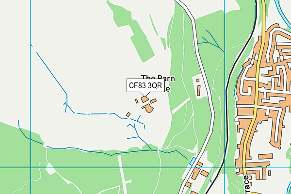 CF83 3QR map - OS VectorMap District (Ordnance Survey) CF83 3QR map - OS VectorMap District (Ordnance Survey)