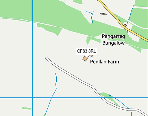 CF83 8RL map - OS VectorMap District (Ordnance Survey) CF83 8RL map - OS VectorMap District (Ordnance Survey)