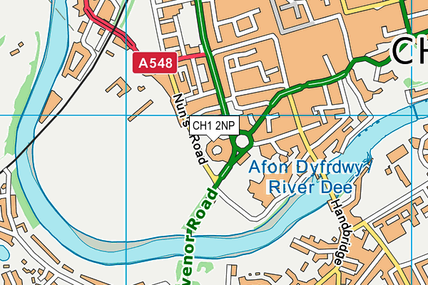 CH1 2NP map - OS VectorMap District (Ordnance Survey) CH1 2NP map - OS VectorMap District (Ordnance Survey)