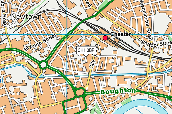 CH1 3BP map - OS VectorMap District (Ordnance Survey) CH1 3BP map - OS VectorMap District (Ordnance Survey)