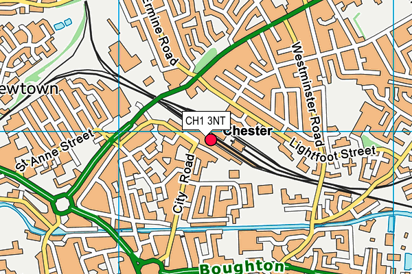 CH1 3NT map - OS VectorMap District (Ordnance Survey) CH1 3NT map - OS VectorMap District (Ordnance Survey)