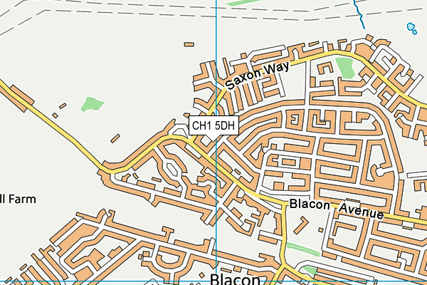 CH1 5DH map - OS VectorMap District (Ordnance Survey) CH1 5DH map - OS VectorMap District (Ordnance Survey)