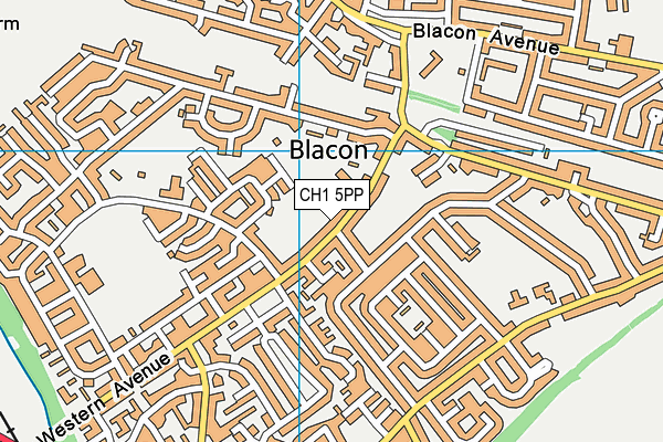 CH1 5PP map - OS VectorMap District (Ordnance Survey) CH1 5PP map - OS VectorMap District (Ordnance Survey)