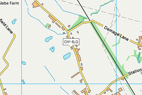 CH1 6LG map - OS VectorMap District (Ordnance Survey)