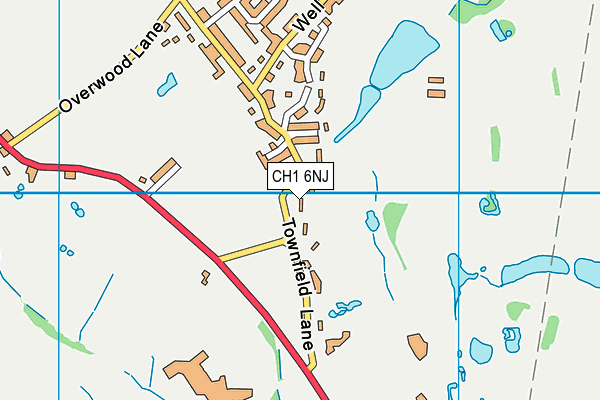 CH1 6NJ map - OS VectorMap District (Ordnance Survey) CH1 6NJ map - OS VectorMap District (Ordnance Survey)