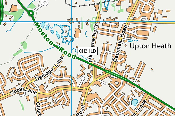 CH2 1LD map - OS VectorMap District (Ordnance Survey) CH2 1LD map - OS VectorMap District (Ordnance Survey)