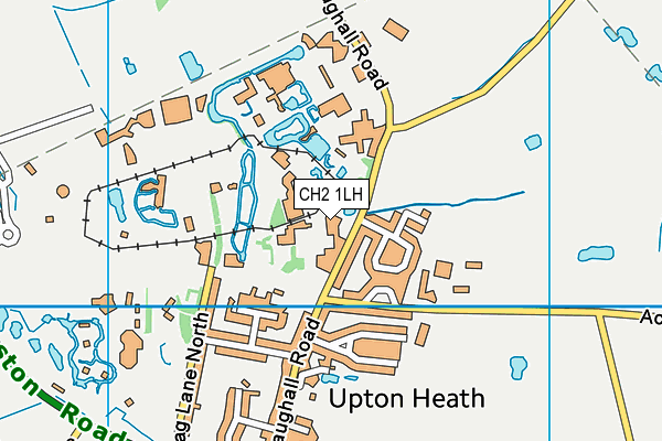 CH2 1LH map - OS VectorMap District (Ordnance Survey) CH2 1LH map - OS VectorMap District (Ordnance Survey)