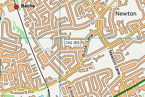 CH2 2ES map - OS VectorMap District (Ordnance Survey) CH2 2ES map - OS VectorMap District (Ordnance Survey)