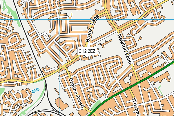 CH2 2EZ map - OS VectorMap District (Ordnance Survey) CH2 2EZ map - OS VectorMap District (Ordnance Survey)