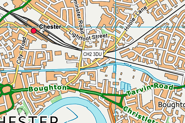CH2 3DU map - OS VectorMap District (Ordnance Survey) CH2 3DU map - OS VectorMap District (Ordnance Survey)