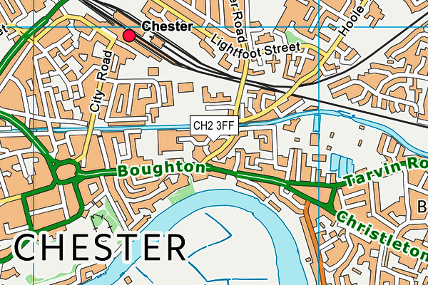 CH2 3FF map - OS VectorMap District (Ordnance Survey) CH2 3FF map - OS VectorMap District (Ordnance Survey)
