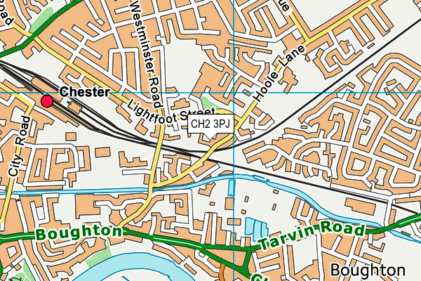 CH2 3PJ map - OS VectorMap District (Ordnance Survey) CH2 3PJ map - OS VectorMap District (Ordnance Survey)