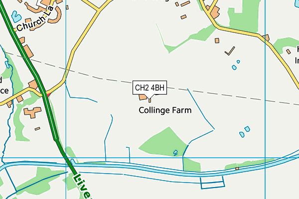 CH2 4BH map - OS VectorMap District (Ordnance Survey) CH2 4BH map - OS VectorMap District (Ordnance Survey)