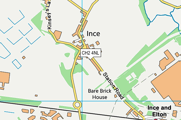 CH2 4NL map - OS VectorMap District (Ordnance Survey) CH2 4NL map - OS VectorMap District (Ordnance Survey)