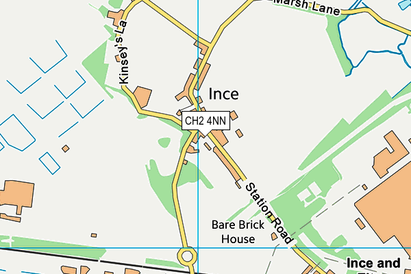CH2 4NN map - OS VectorMap District (Ordnance Survey) CH2 4NN map - OS VectorMap District (Ordnance Survey)