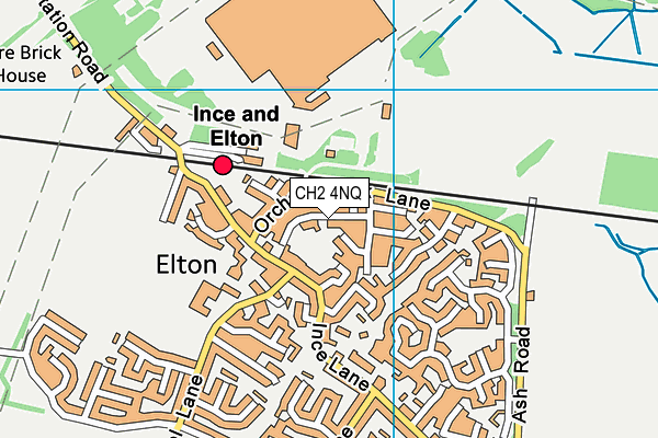 CH2 4NQ map - OS VectorMap District (Ordnance Survey) CH2 4NQ map - OS VectorMap District (Ordnance Survey)