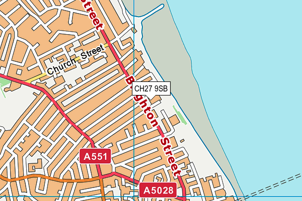 CH27 9SB map - OS VectorMap District (Ordnance Survey)