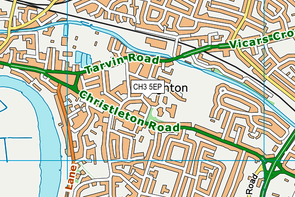 CH3 5EP map - OS VectorMap District (Ordnance Survey) CH3 5EP map - OS VectorMap District (Ordnance Survey)