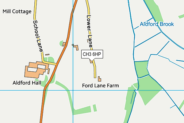 CH3 6HP map - OS VectorMap District (Ordnance Survey) CH3 6HP map - OS VectorMap District (Ordnance Survey)