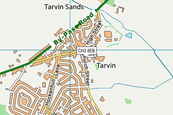 CH3 8EB map - OS VectorMap District (Ordnance Survey) CH3 8EB map - OS VectorMap District (Ordnance Survey)