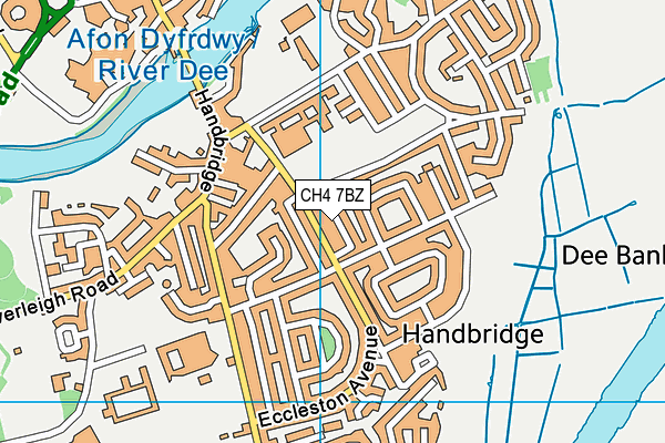CH4 7BZ map - OS VectorMap District (Ordnance Survey) CH4 7BZ map - OS VectorMap District (Ordnance Survey)