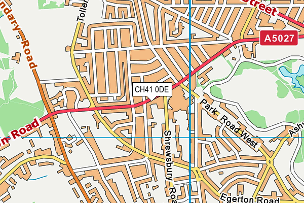 CH41 0DE map - OS VectorMap District (Ordnance Survey) CH41 0DE map - OS VectorMap District (Ordnance Survey)