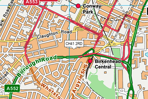 CH41 2RD map - OS VectorMap District (Ordnance Survey) CH41 2RD map - OS VectorMap District (Ordnance Survey)