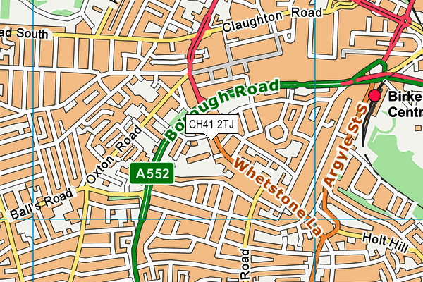 CH41 2TJ map - OS VectorMap District (Ordnance Survey) CH41 2TJ map - OS VectorMap District (Ordnance Survey)